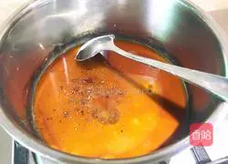 Illustration of how to cook carrots and potatoes with asparagus and steamed in sauce 7