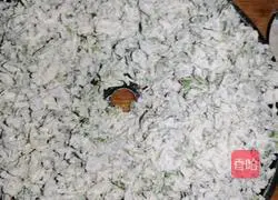 Illustration of how to make wheat qin and wheat rice 8