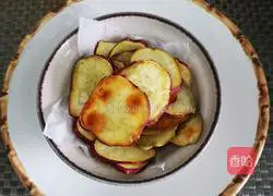 Non-fried sweet potato slices Practice illustration 6