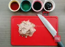 Illustration of how to make abalone slices in cold sauce 9