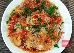 Steamed baby cabbage with garlic vermicelli Practice illustration 11