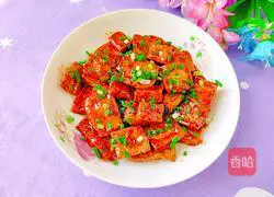 Illustration of making sweet and sour crispy tofu 14