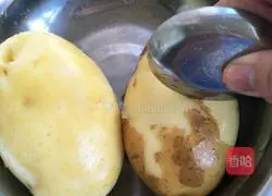 Illustration of how to make stewed potatoes with precious mushrooms 9