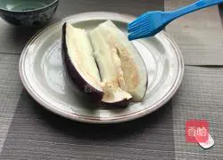Home version of microwave-roasted eggplant Practice illustration 3