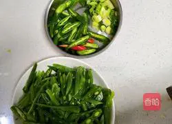 Illustration of how to make stir-fried lentils 1