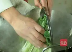 Beijing Choy Sum Illustration of how to do it 3