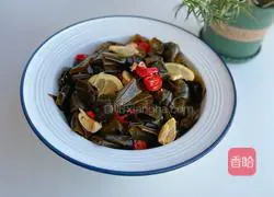 Illustration of how to make cold and spicy kelp 13