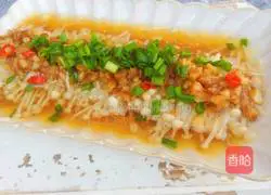 Illustration of how to make garlic mushrooms 7