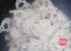 Illustration of how to make rouge lotus root 7