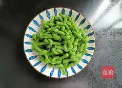 Illustration of how to make soy beans 5