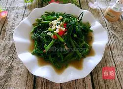 Garlic water spinach recipe 8