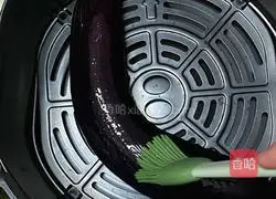 Roasted eggplant air fryer version illustration 2