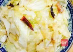 Illustration of how to make stir-fried cabbage 4
