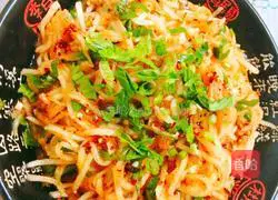 Illustration of how to make Sichuan style radish shredded radish 10