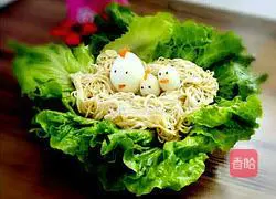 How to make the bird's nest Illustration 5