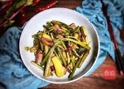 Illustration of how to make spicy and sour red cabbage 8