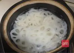Wine Pepper Lotus Root Illustration of how to make slices 2