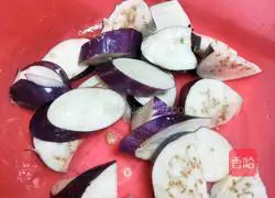 Illustration of braised eggplant 1