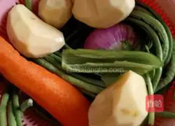 Vegetarian fried sauce (home-style recipe illustration 1