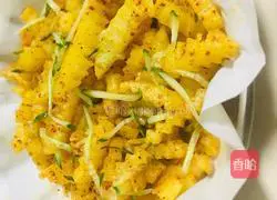 Illustration of Fried Spicy Potatoes 10