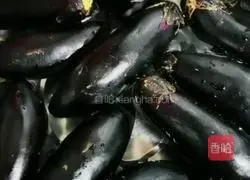 Illustration of how to make garlic and eggplant 1