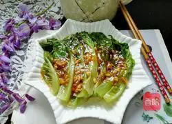  Illustration of how to make lettuce in oyster sauce 8