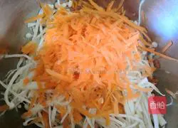 Illustration of how to make fried enoki mushrooms 2