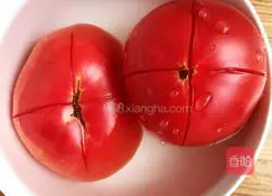 Illustration of how to make tomatoes with white sugar 2