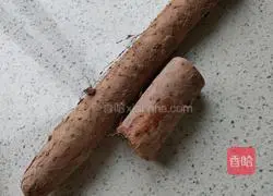 Illustration of how to make crispy yam 1