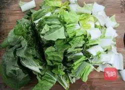 Illustration of how to make garlic cabbage 2