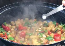 Illustration of how to make diced winter melon with soy sauce 9