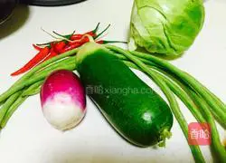 Illustration of how to make Sichuan pickles 1