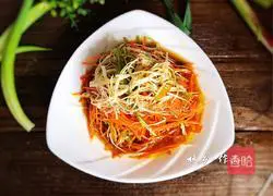 Illustration of how to make cold carrots 12