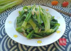 Illustration of how to make stir-fried lettuce 8