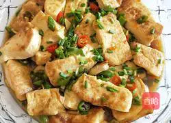 Illustration of how to make stir-fried tofu 8