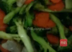 Illustration of how to make fried shrimps with broccoli 3