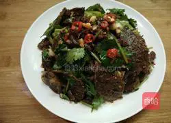 Illustration of how to make cold beef 7