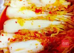 Illustration of how to make Korean spicy cabbage 6