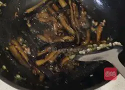 Illustration of making fish-flavored eggplant strips 15