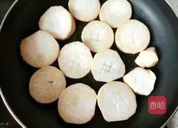 Illustration of how to make oil-consuming King Oyster Mushroom 4