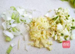 Illustration of how to make three fresh vegetables 4