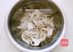 Illustration of how to make cold king oyster mushrooms 3