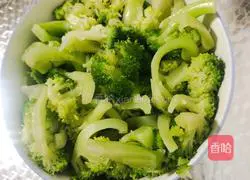 Garlic broccoli Illustration of how to do it 8