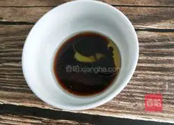 Illustration of how to make cold spinach and dried tofu skin 12