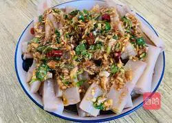 Illustration of how to make cold skin jelly 11