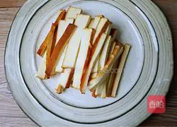 Illustration of how to make smoked and fried parsley 2