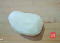 Illustration of how to make cold potato shreds 1