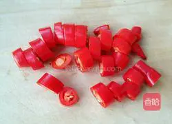 Pine kernel corn# Illustration of how to make New Year's Eve dinner 1