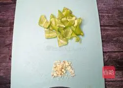 Illustration of how to make fried yuba with spicy fungus 2