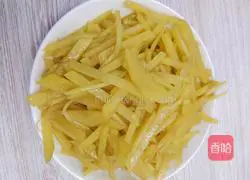 Illustration of how to make fried shredded potatoes 4